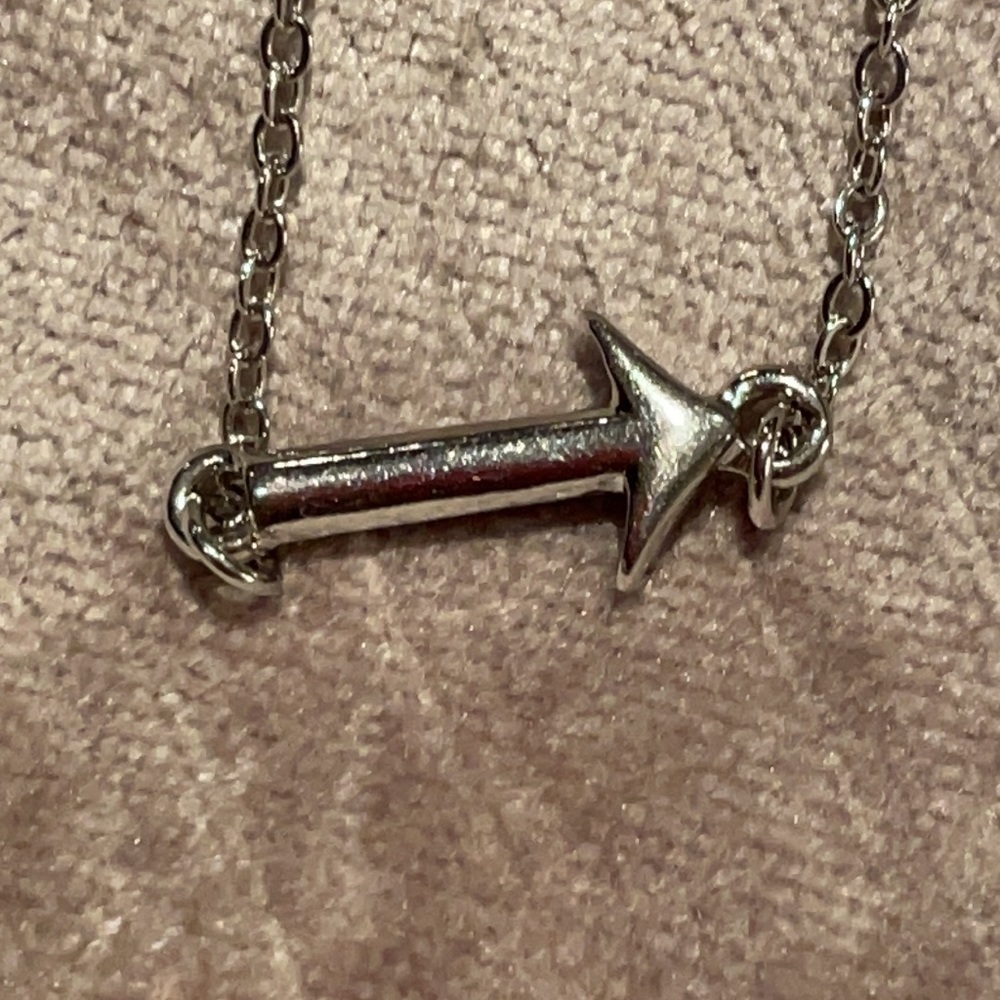 Arrow Necklace Silver Jewelry